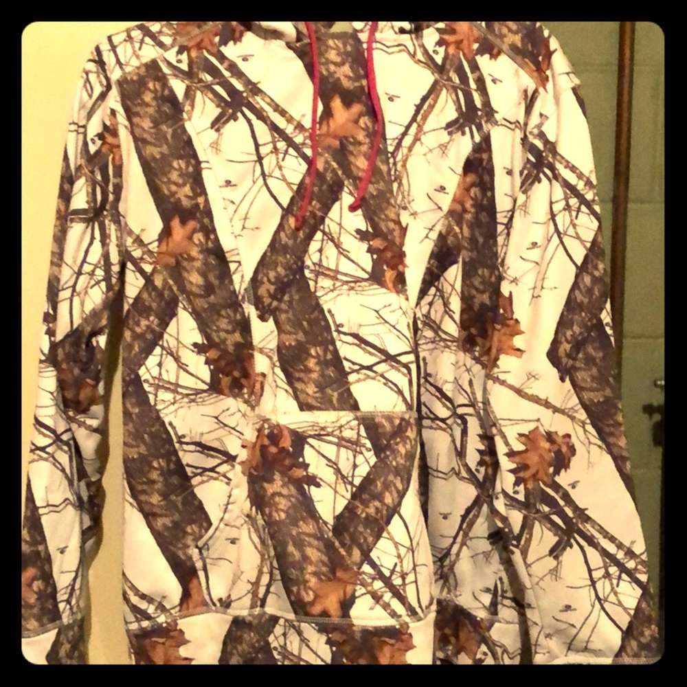 White Camo Hoodie